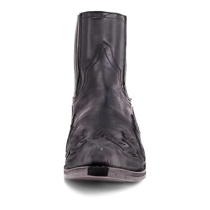 TOMMY Mens Cowboy Boots - PU Leather | Bold Design & Fit - Yehaw